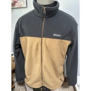 Columbia Mens XL Soft Full Zip Fleece Jacket
